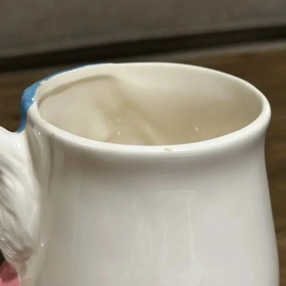 2 Vintage 3D Cats/Kittens Coffee/Tea Mugs/Cups Set of 2 Collectible PMC - Picture 11 of 16